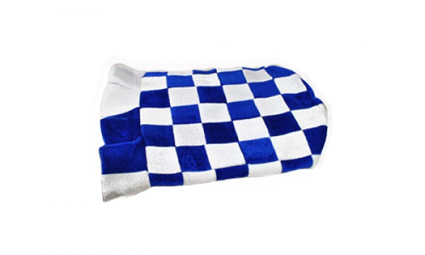 Royal Blue and White Topper Hat